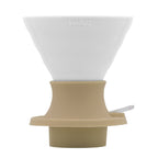 Hario - Switch V60 Ceramic Immersion Dripper - Jasmine White (Size 02)